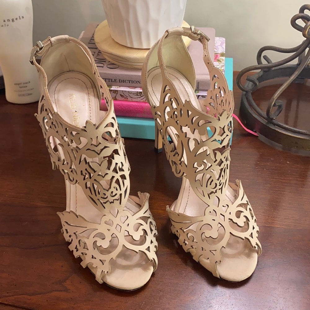 COPY - Klub Nico open toe heels.
